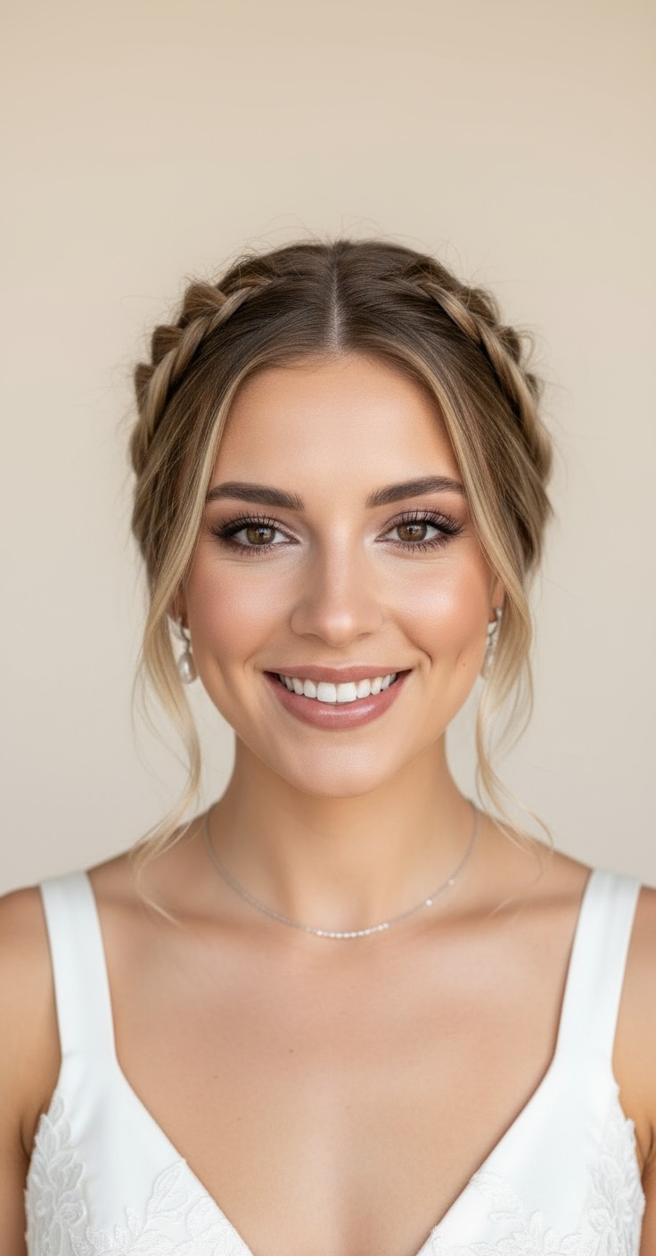 After Messy Braid For Wedding